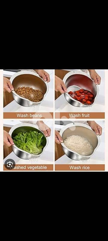 2in1 bowl and strainer 0