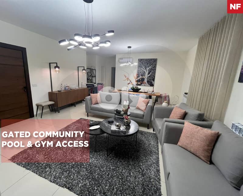 Elevator/heater/pool/gym/24/7 security/Ballouneh/بالونة ! REF#NF01769 0