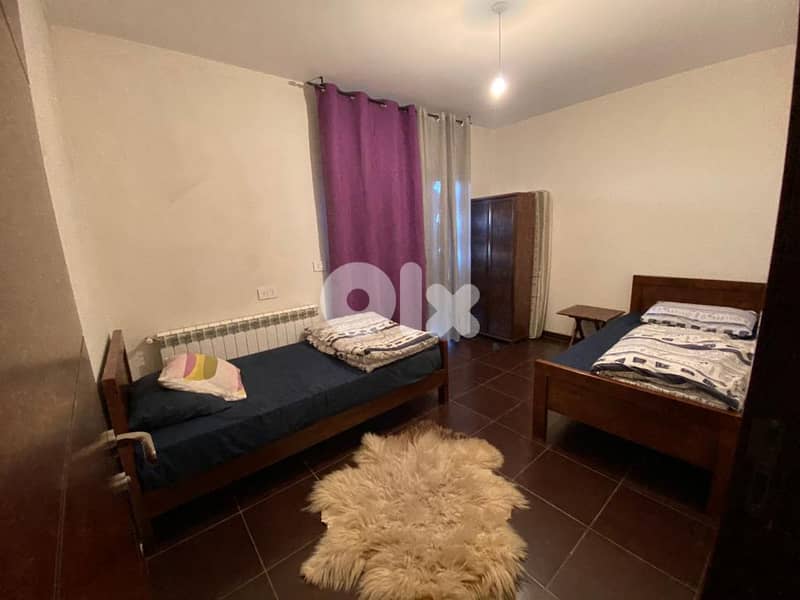 L14111 - Furnished Triplex Chalet With Garden For Rent In Laqlouq 7