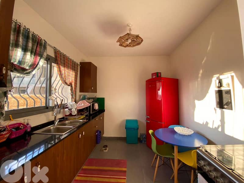 L14111 - Furnished Triplex Chalet With Garden For Rent In Laqlouq 8
