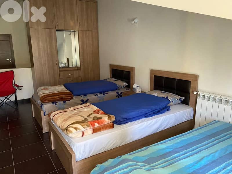 L14111 - Furnished Triplex Chalet With Garden For Rent In Laqlouq 10