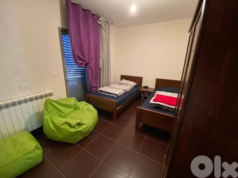L14111 - Furnished Triplex Chalet With Garden For Rent In Laqlouq 11