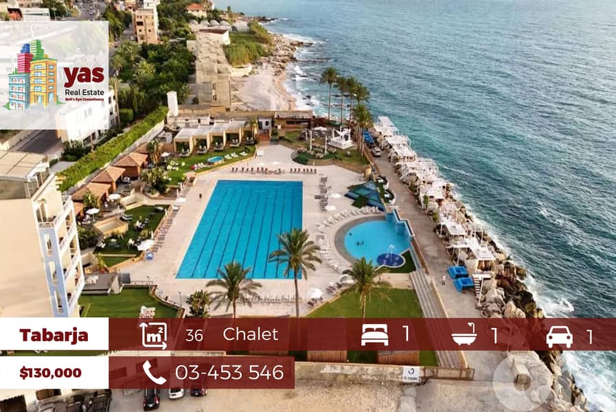 Tabarja 36m2 | Chalet / Studion | Mint Condition | Luxury Resort | TYT 0