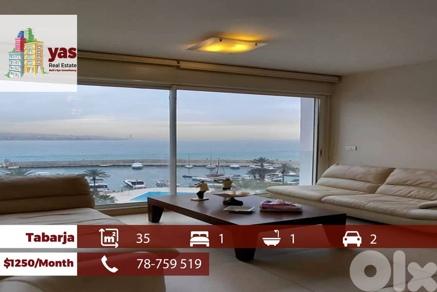 Tabarja/Aqua  35m2 | Chalet | Sea View | High End | EH 0