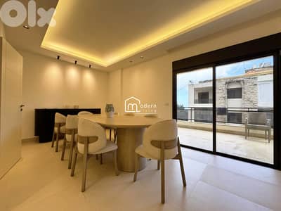 Unfurnished Apartment + 125 Sqm Terrace - For Sale in Rabweh