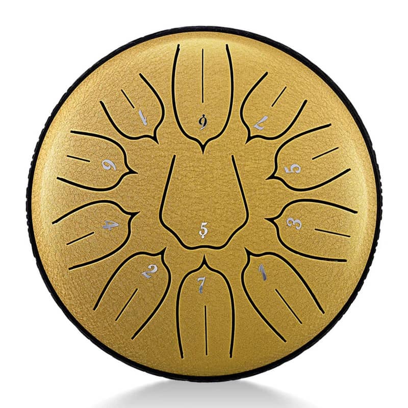 THS11-6 Steel Tongue Drum - 6 Inch 11 Notes D Major 0