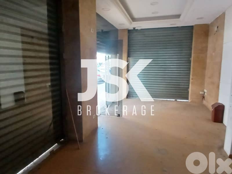 L20492 - A 60 SQM Shop With Terrace For Rent in Jdeideh 0