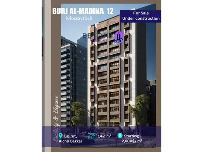 Under construction Apartments in Aisha Bakar -شقق للبيع في عائشة بكار