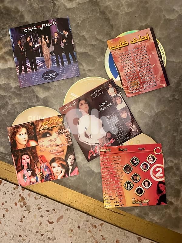 5 cds VCD arabic video clip all for 5 usd 1