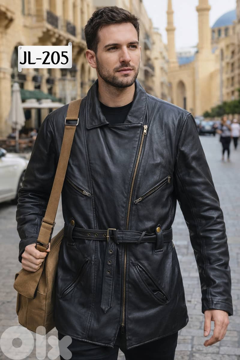Men's Leather Jackets from European Brands 5