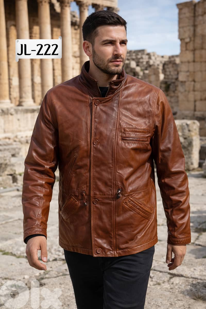 Men's Leather Jackets from European Brands 11