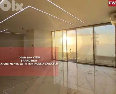 Open sea view, prime area, brand new, cave,Harissa/حريصا REF#EW133082
