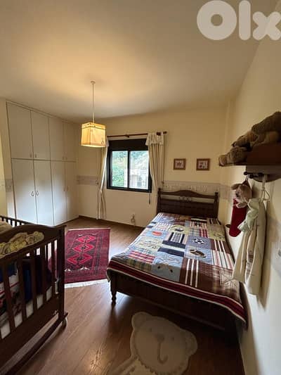 L13076 - Semi-Furnished Apartment With View for Rent In Ain Saadeh