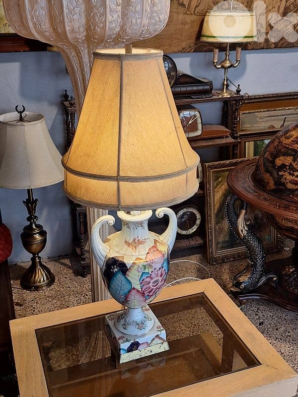 antique porcelain lamp 3