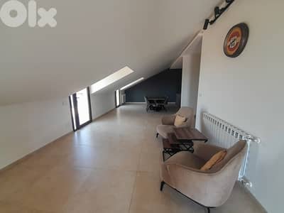 300 SQM Furnished Rooftop Apartment in Bikfaya+ View & 100 SQM TERRACE
