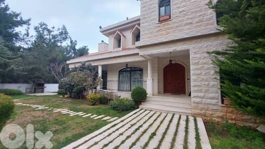 HIGH-END VILLA WITH PRIVATE POOL AND GARDEN IN BAABDAT PRIME, (BB-223)