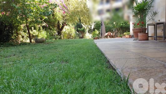 400Sq HIGH-END APARTMENT IN BROUMANA WITH HUGE GARDEN 3 BEDS, (BRR-166