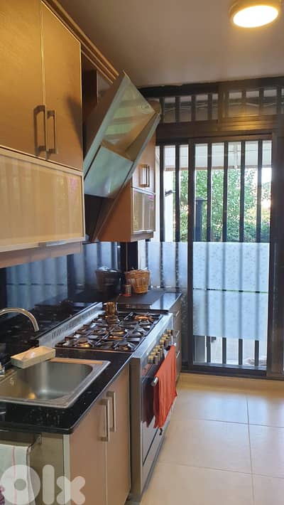 400Sq HIGH-END APARTMENT IN BROUMANA WITH HUGE GARDEN 3 BEDS, (BRR-166