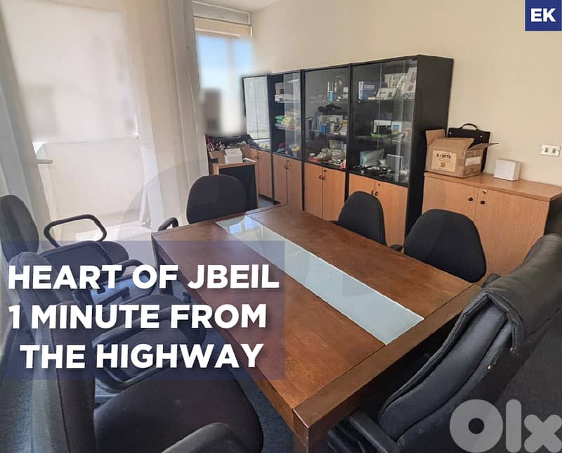 1 Minute from the highway,office , Jbeil /جبيل REF#EK133106 0