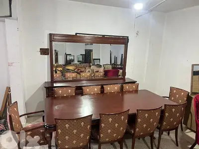 اوضة سفرة خشب زان 10 كراسي