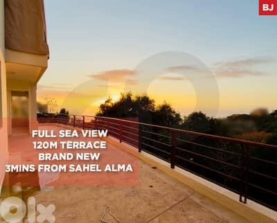 Terrace, sea view, prime area, keserwan, Chnaniir/شننعير REF#BJ133104