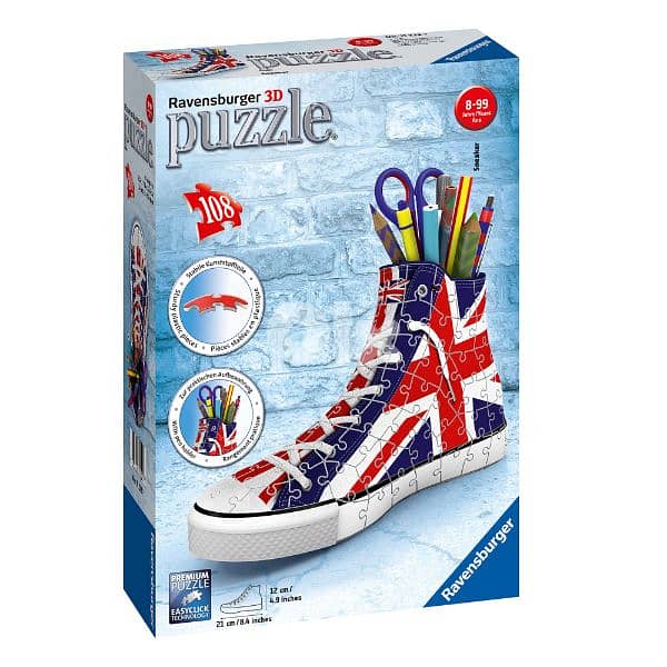british sneaker 3d puzzle 0