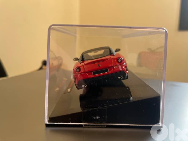 ferrari 599gto hot wheels elite 1:43 0