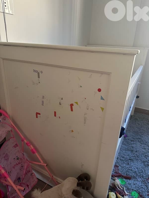 Children’s wooden Bed with Drawer & Foma Mattress Included 3