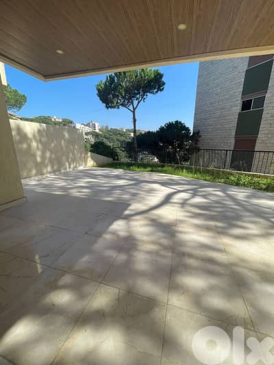 BROUMANA WITH TERRACE & GARDEN 300SQ SEA VIEW , BR-248