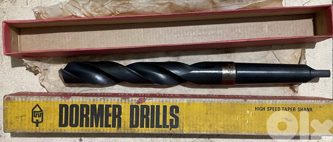 Dormer Drills Diameter: 26 mm, 27.5mm 0