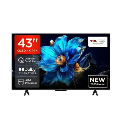 QLED TCL 43' Smart UHD تلفزيون تي سي أل الأصلي QLED TCL 43' Smart UHD تلفزيون تي سي أل الأصلي