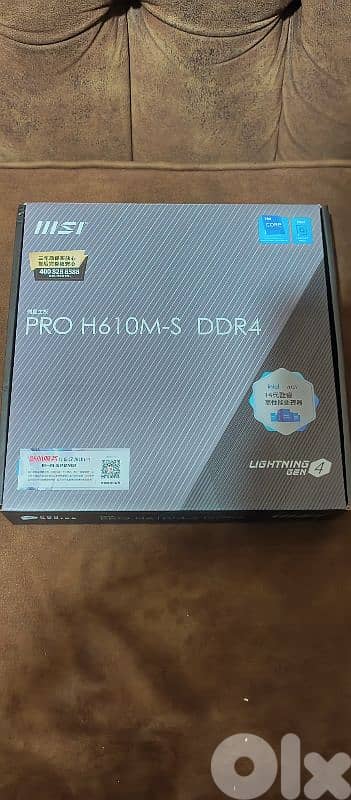 Borad msi h610M-S  +ram 8*2 rgb + Rtx 2080 + nvme kingston nv2 7