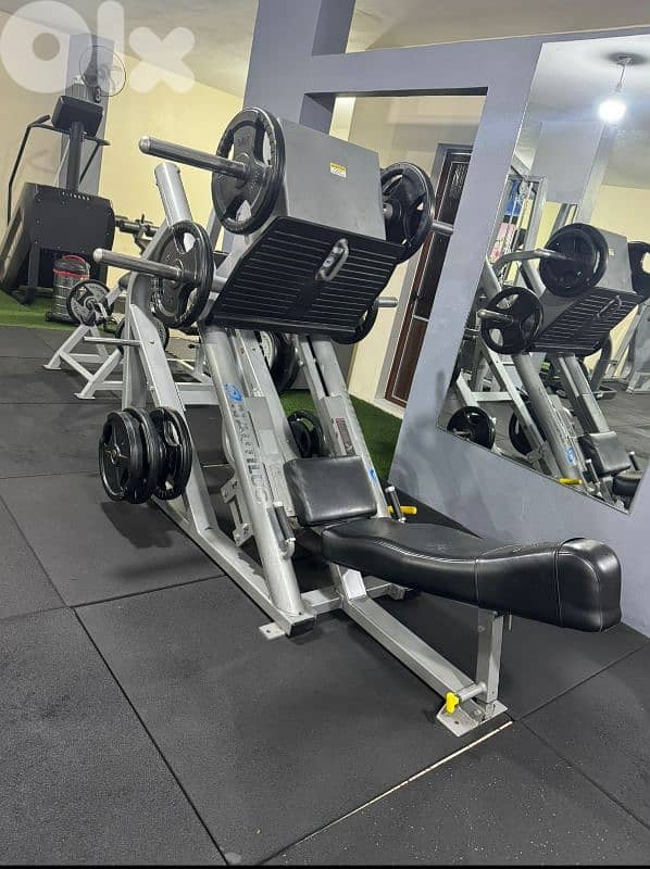 Heavy Duty 45° Leg Press – Commercial Gym Machine – Plates Loaded 0