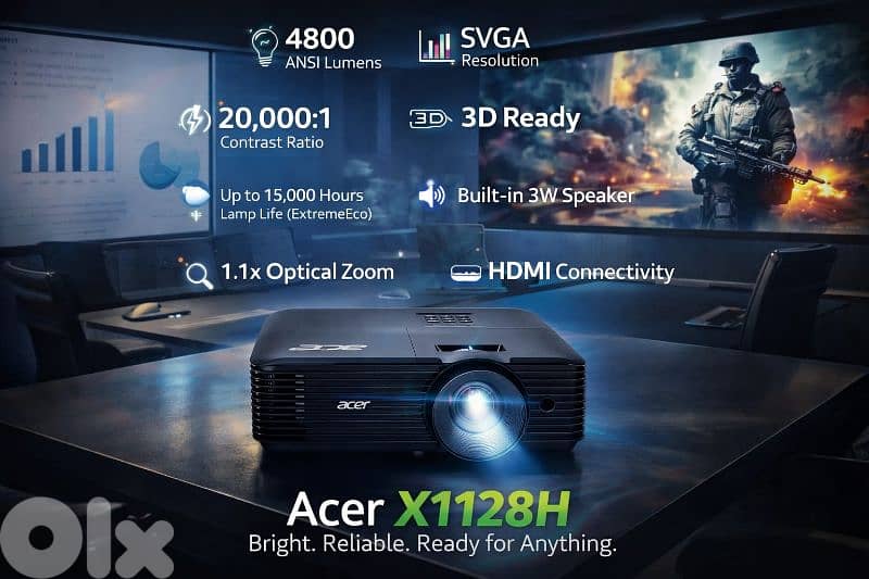 PROJECTER ACER 4800lu 0