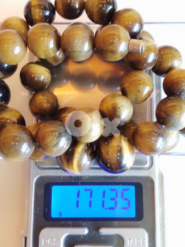Unique Women Necklace Tiger Eye Beads 8