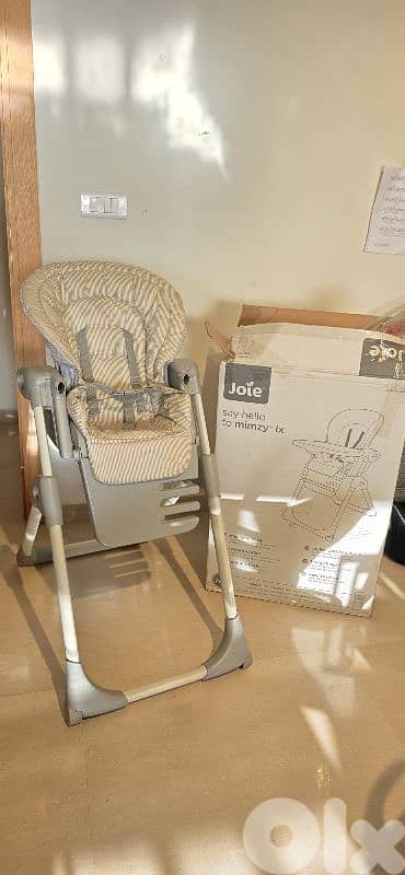Joie Mimzy LX High Chair – Excellent Condition 1