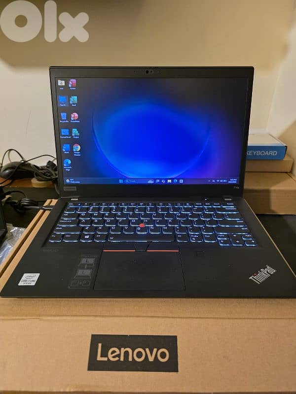 LAPTOP LENOVO THINKPAD T14S TOUCH I7  32 GB RAM NVME 512 GB GRADE A+ 1