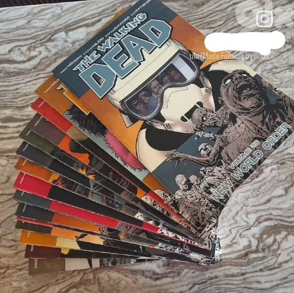 the Walking Dead comicbooks 0