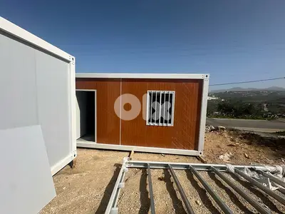 new prefabricated container units 6 x 3 m- بيوت جاهزة