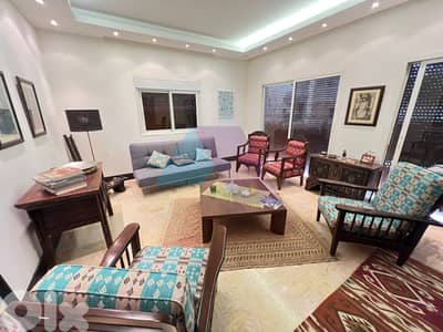 furnished 125 m2 apartment 4sale in Kfrahbab - شقة للبيع في كفرحباب