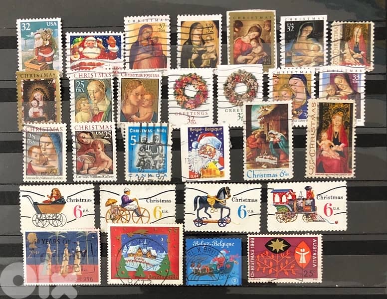Christmas stamps 0
