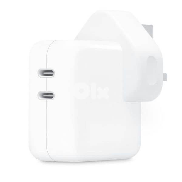Apple 35W Dual USB-C Port Power Adapter 0