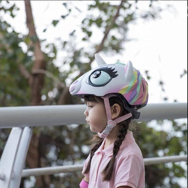 ANIMILES Kids bicycle & multi sports Helmet, 3D Unicorn/4$ delivery 6