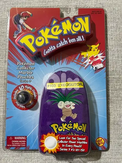 1999 vintage pokemon marbles