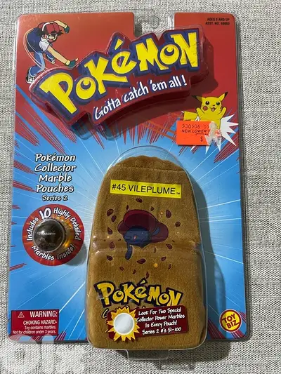 1999 vintage pokemon marbles