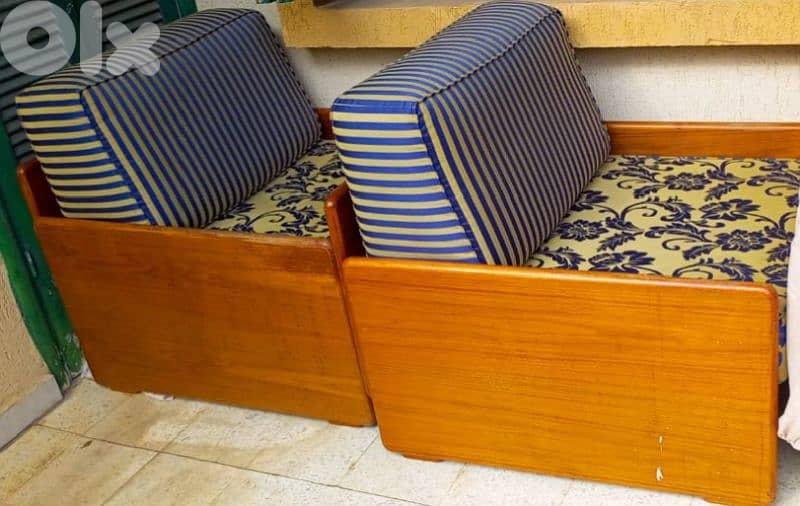 3 Single Sofas For Sale 0