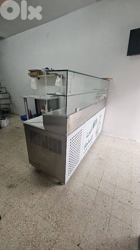 براد واجهة - store refrigerator - (عدة فرن مناقيش) 0