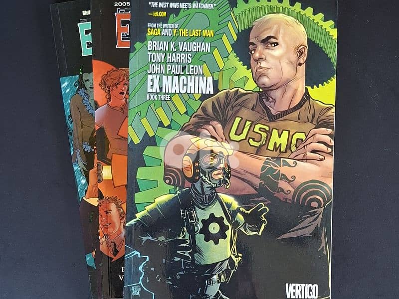 Ex Machina Comics Series 3 Volumes 0
