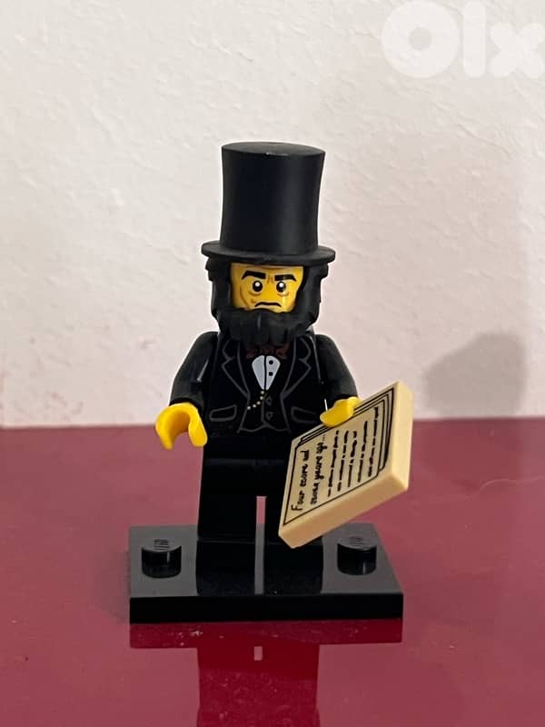 LEGO Abraham Lincoln from Lego movie Minifigures 0