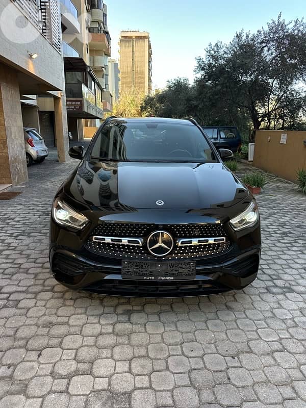 Mercedes GLA 250 AMG-line 4matic NP 2021 black clean carfax-45k miles 0